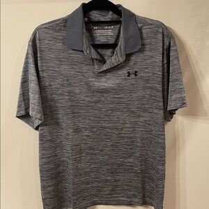 Under Armour Men's Charcoal Polo Shirt
